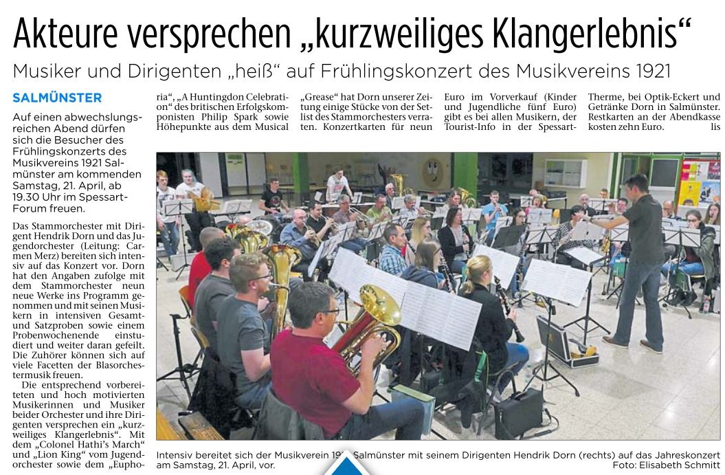 Akteure versprechen kurzweiliges Klangerlebniss